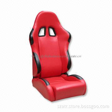97315 Red PU Car Racing Seat with Steel Tube Frame